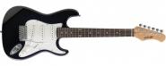 Stagg Jugend E-Gitarre S300 Black 3/4 Größe 