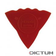 Plektrum Nylon Herdim 600202 mittel, rot, 3-Stärken 